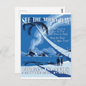 Maagdeneilanden, nationaal park, zie de melkachtig briefkaart (Voorkant / Achterkant)