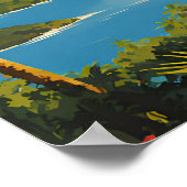 Maagdeneilanden National Park Travel Poster (Hoek)