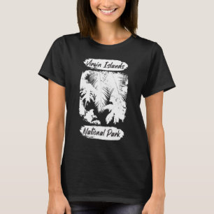 Maagdeneilanden Palm-boom St. John National Park S T-shirt