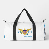 Maagdeneilanden plunje, Maagdeneilanden vlag fitne Plunjezak (Voorkant)