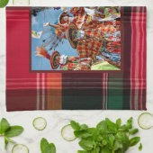 Maagdeneilanden Vlag St. Croix Mocko Jumbies Madra Theedoek (Gevouwen)