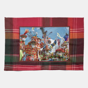 Maagdeneilanden vlag St. Croix Mocko Jumbies Madra Theedoek