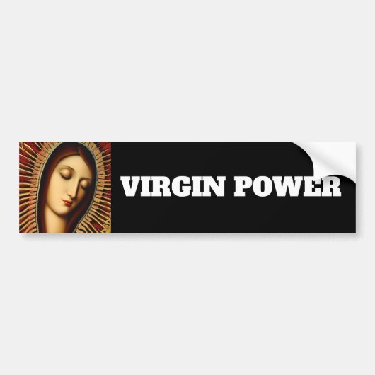MAAGDENERGIE BUMPERSTICKER (Voorkant)