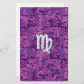 Maagdenjager voor dierentuin briefpapier (Voorkant / Achterkant)