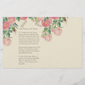 Maagdenmaag Mary Jesus Prayer St. Therese Rozen (Achterkant)