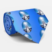 Maagdenmaagd Maria over de oceaan Stropdas (Opgerold)