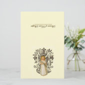 Maagdenmaagd Mary Religieuze Katholieke Floral (Staand voorkant)