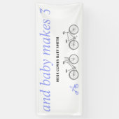 Maagdenpalm Fiets Spandoek (Verticaal)
