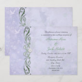 Maagdenpalm Lente Bruiloft Kaart (Voorkant / Achterkant)