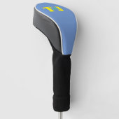 Maagdenpalm Persoonlijk Gegraveerd Golfheadcover (Schuin)