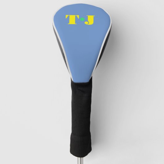 Maagdenpalm Persoonlijk Gegraveerd Golfheadcover (Voorkant)