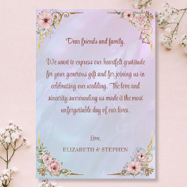 maagdenpalm roze pioen bedankkaart