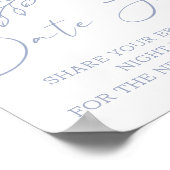 Maagdenpalmbloemen Date Night Poster (Hoek)