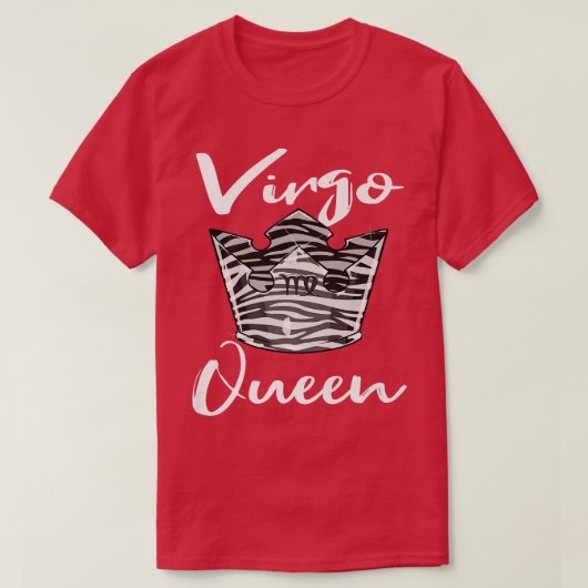 Maagdijk kont met Zebra Print Pattern C T-shirt (Design voorkant)
