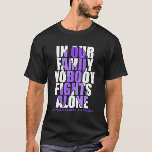 Maagkanker bewustzijn maand supporter vechter t-shirt
