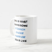 maagkanker, geweldige koffiemok (Voorkant links)