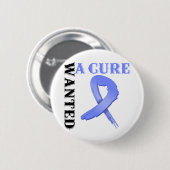 Maagkanker WENST EEN CURE Ronde Button 5,7 Cm (Voorkant /achterkant)