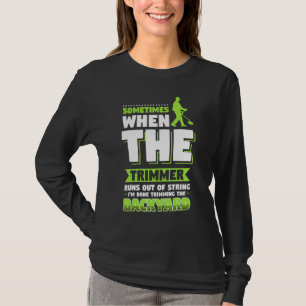 maaien gazon landschap trimmer t-shirt