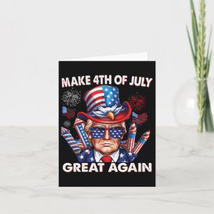 Maak 4 juli weer geweldig 4 juli Trump 4 juli Ju Kaart