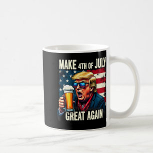 Maak 4 juli weer geweldig Trump Beer Drink 1 Koffiemok