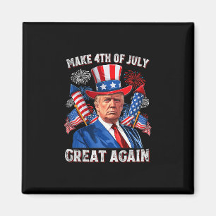 Maak 4 juli weer groot Trump vuurwerk mannen Wo Magneet