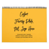 Maak aangepaste kalenders, Party Grid Style Kalender (Hoes)