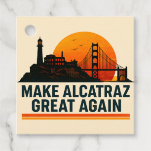 Maak Alcatraz weer geweldig grappig Bedankjes Labels