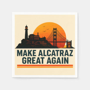 Maak Alcatraz weer geweldig grappig Servet