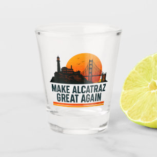 Maak Alcatraz weer geweldig grappig Shot Glas