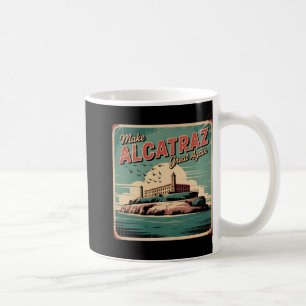 Maak Alcatraz weer geweldig Trump 2025 Grappige Ma Koffiemok