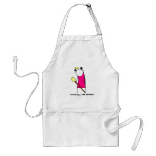 Maak alle dingen schoon? Apron Standaard Schort