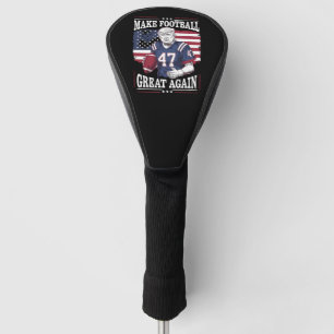 Maak American Football Groot Opnieuw Vintage USA V Golfheadcover
