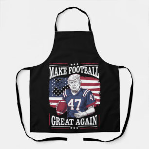 Maak American Football Groot Opnieuw Vintage USA V Schort