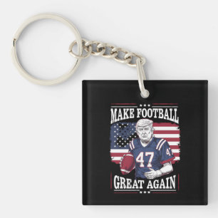 Maak American Football Groot Opnieuw Vintage USA V Sleutelhanger