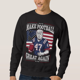 Maak American Football Groot Opnieuw Vintage USA V Trui
