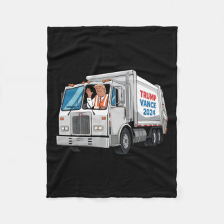 Maak American Garbyge opnieuw geweldig Trump 2024  Fleece Deken
