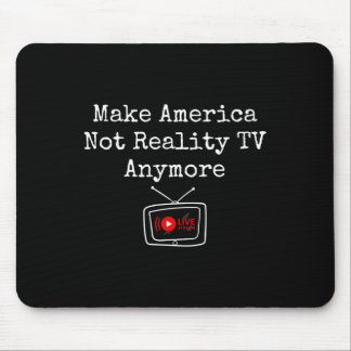 Maak Amerika geen reality-tv meer, red de democrat Muismat