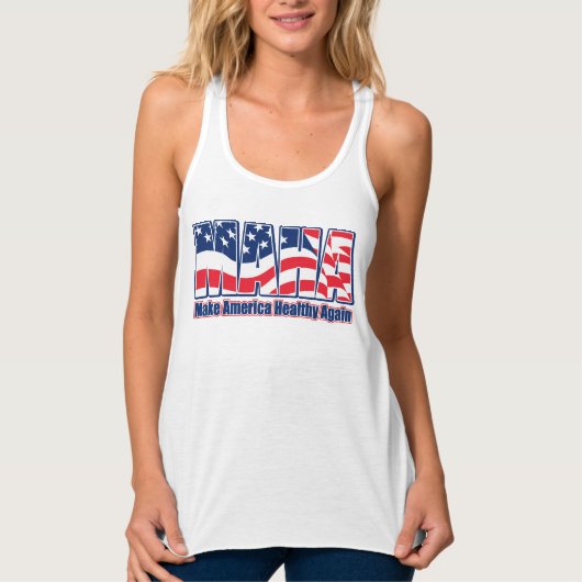 Maak Amerika Gezond Gain MAHA Tanktop (Voorkant)