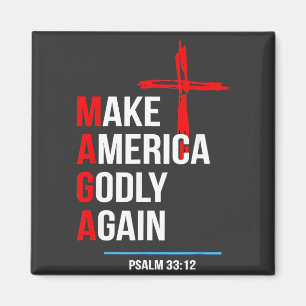 Maak Amerika Goddelijk Again Trump Inauguratie Mag Magneet
