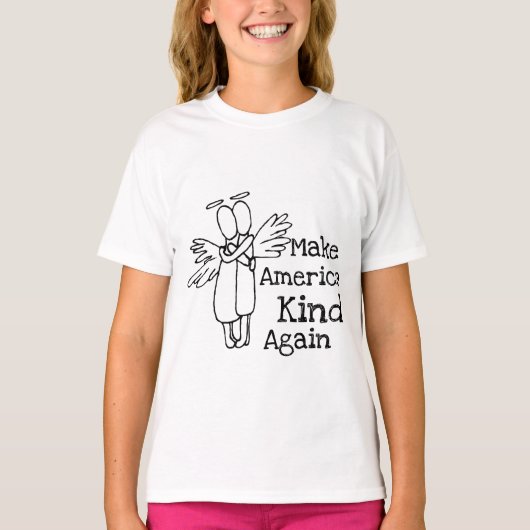 Maak Amerika weer aardig T-shirt (Voorkant)
