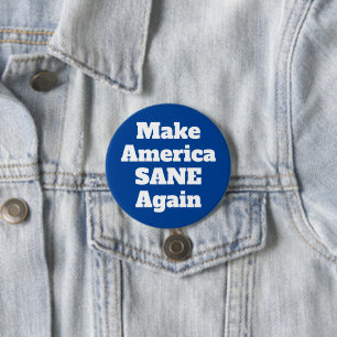 Maak Amerika weer een normaal politiek expressieve Ronde Button 7,6 Cm