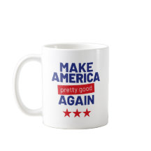 Maak Amerika weer  goed, grappige slogan