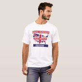 Maak Amerika weer Groot-Brittannië! -Wit T-shirt (Voorkant volledig)