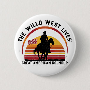 Maak Amerika weer groter Ronde Button 5,7 Cm