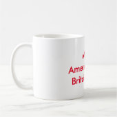 Maak Amerika weer tot Groot-Brittannië Koffee Mok  (Links)