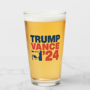 Maak Amerika weer veilig Trump Vance 2024 MAGA Glas