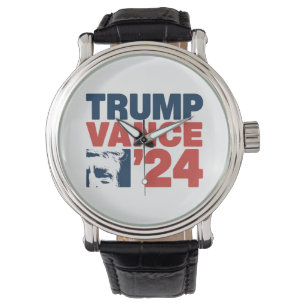 Maak Amerika weer veilig Trump Vance 2024 MAGA Horloge