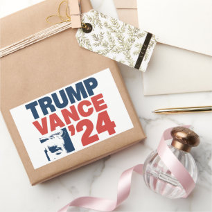 Maak Amerika weer veilig Trump Vance 2024 MAGA Rechthoekige Sticker