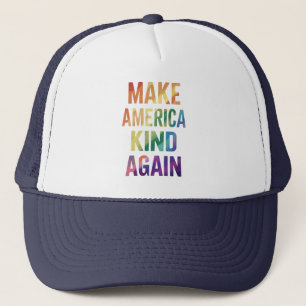 Maak Amerika weer vriendelijk regenboog LGBTQ Homo Trucker Pet