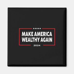 Maak Amerika Weer Welvarend Donald Trump 2024  Magneet